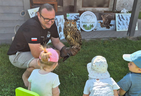 Pokaz dzikich ptaków